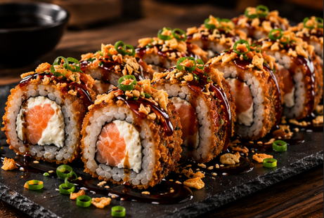 Hot sushi